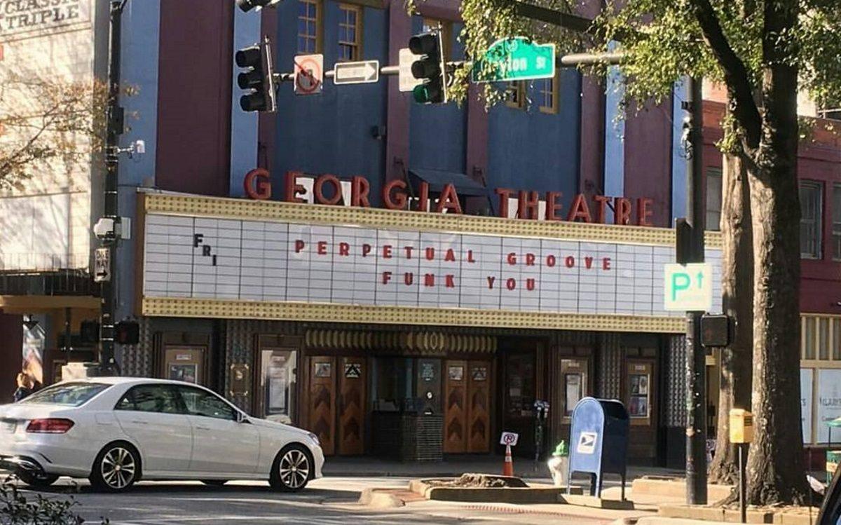 pgroove georgia theatre marquee instagram