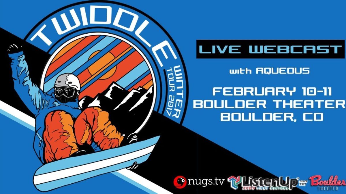 Twiddle & Aqueous Announce Webcast Of Boulder Shows