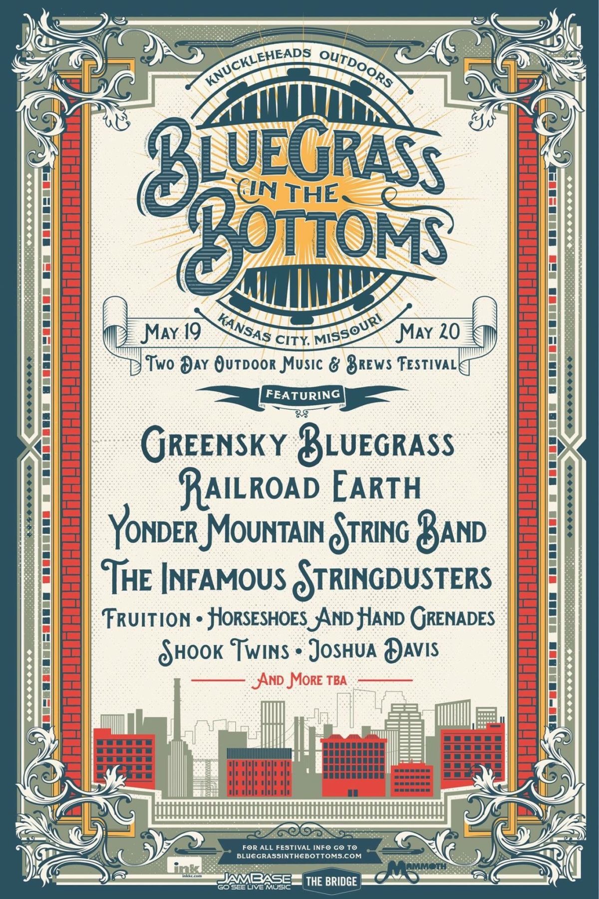 Bluegrass In The Bottoms 2017 admat
