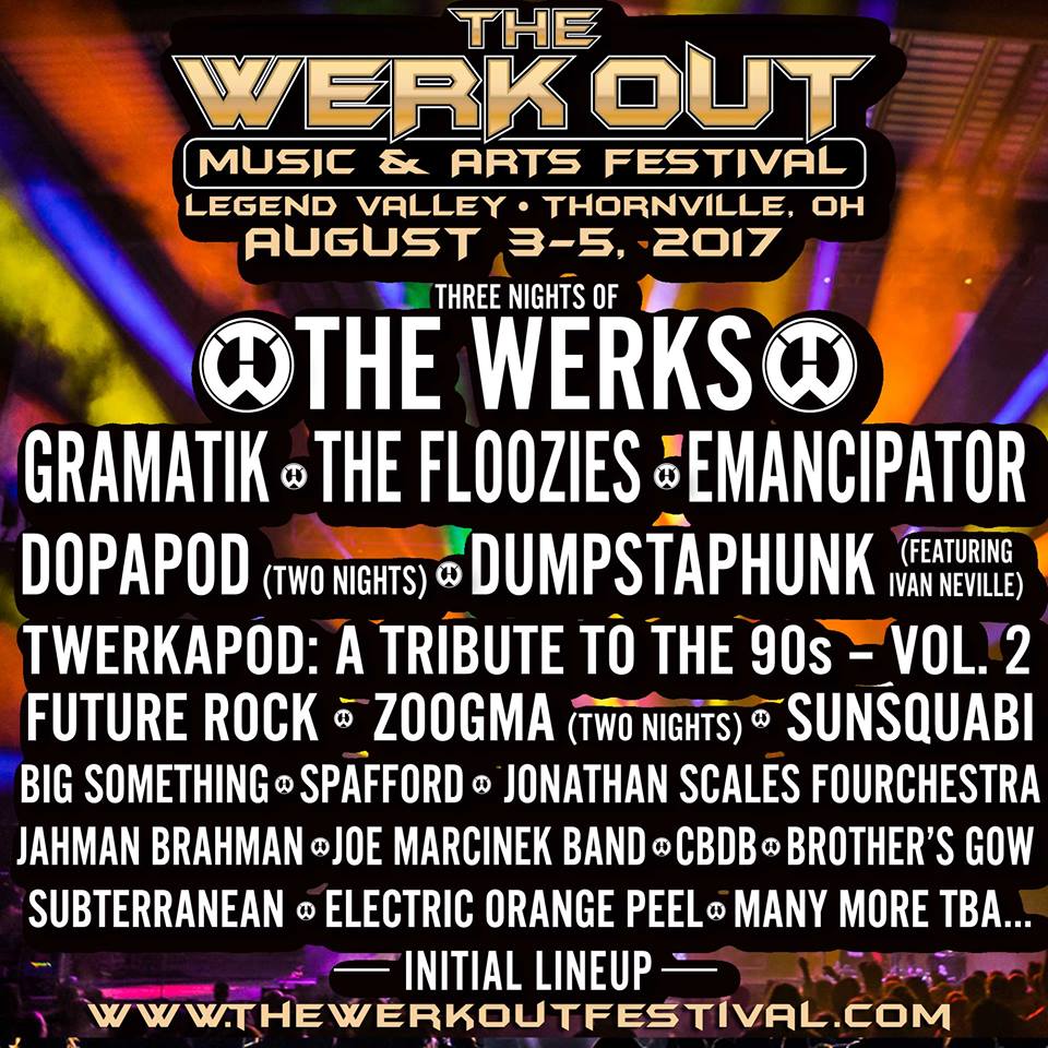 Werk Out 2017 Initial Poster