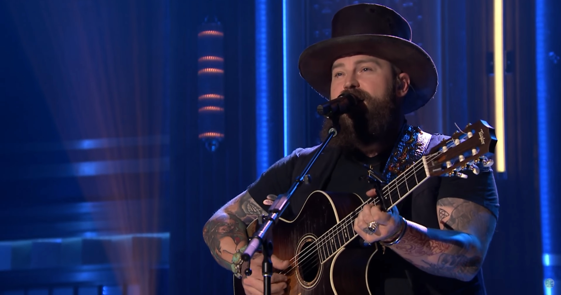 Zac Brown Band Performs On 'The Tonight Show'
