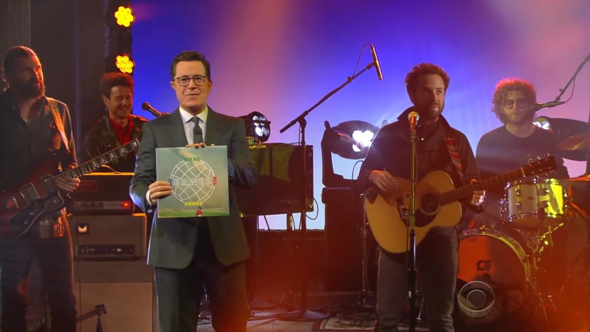 Dawes Appears On 'The Late Show With Stephen Colbert'