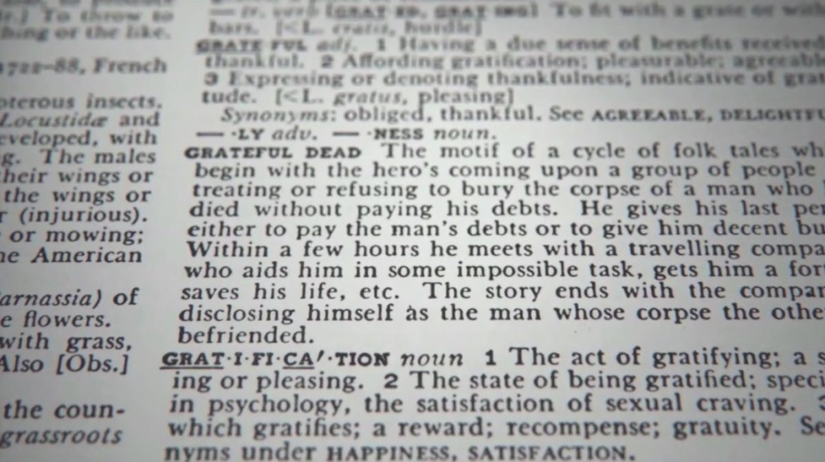 grateful dead dictionary screenshot