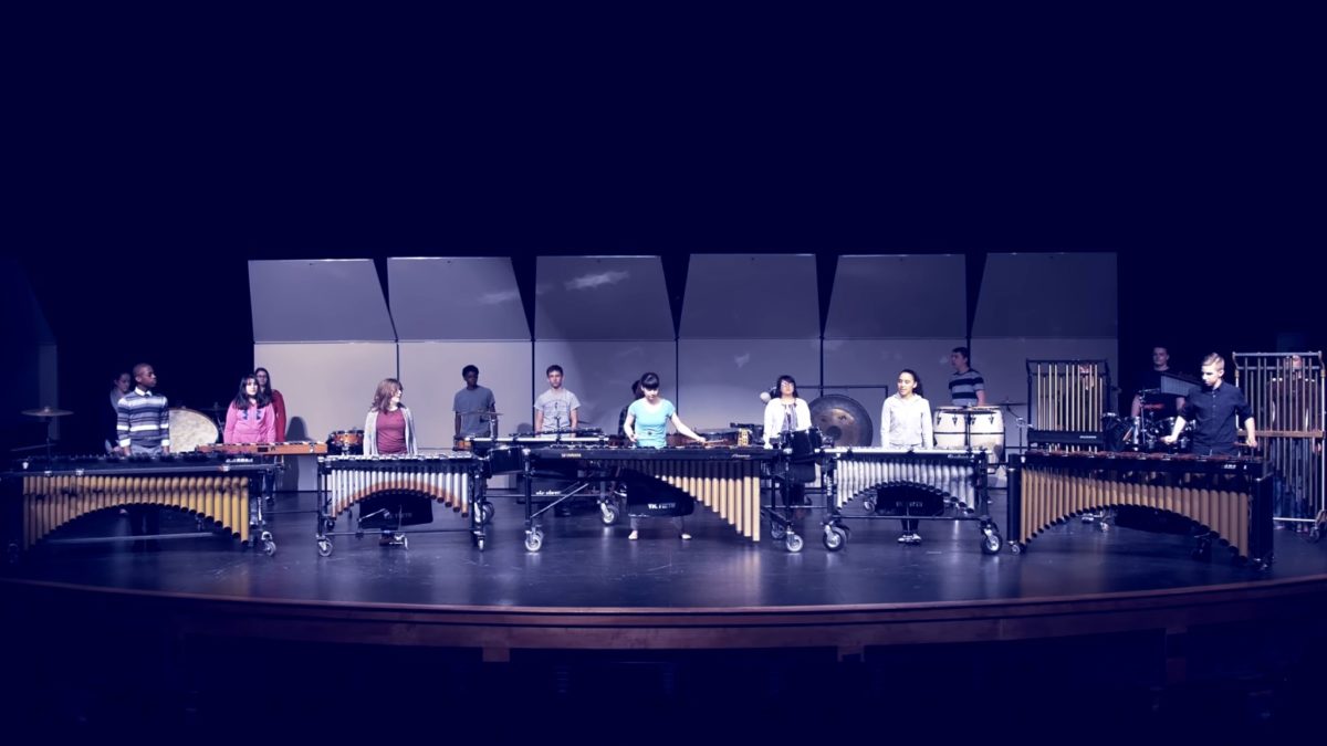 Multi-Cam Video: Naugatuck High School Percussion Ensemble Performs 'Divided Sky'