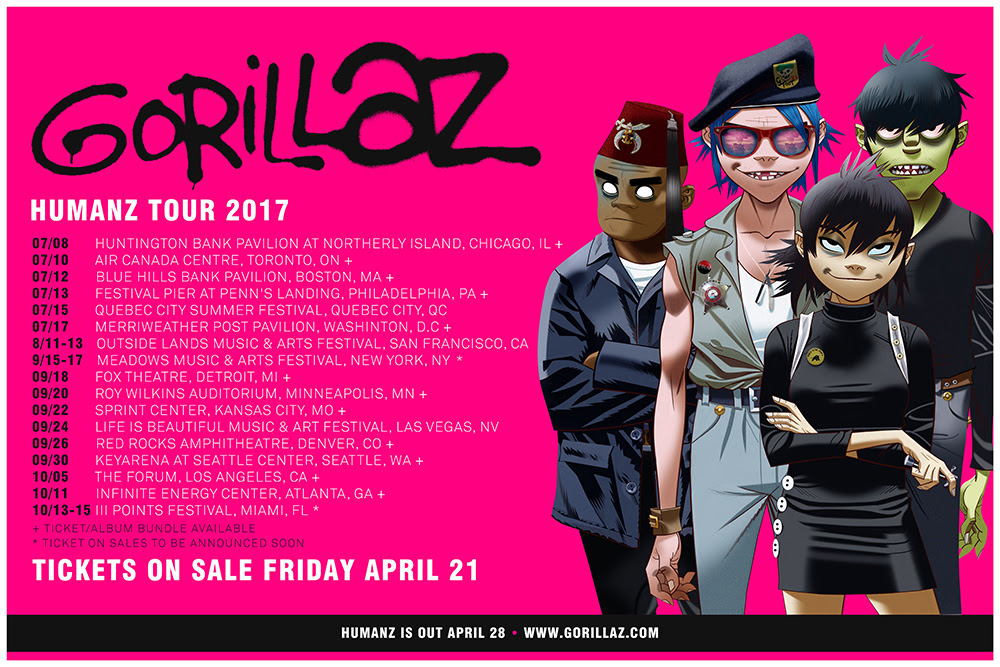 Gorillaz Tour 2020 Usa Top 10 Punto Medio Noticias | Gorillaz Tour 2020 Usa Gorillaz Tour 2020 Usa Top 10 Punto Medio Noticias | Gorillaz Tour 2020 Usa