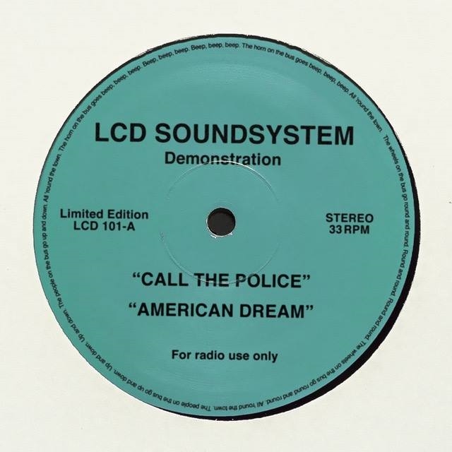 Call The Police American Dream LCD Cover