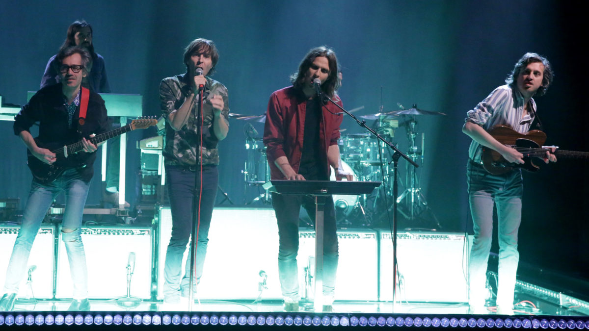 Phoenix Performs New Track on 'The Tonight Show'