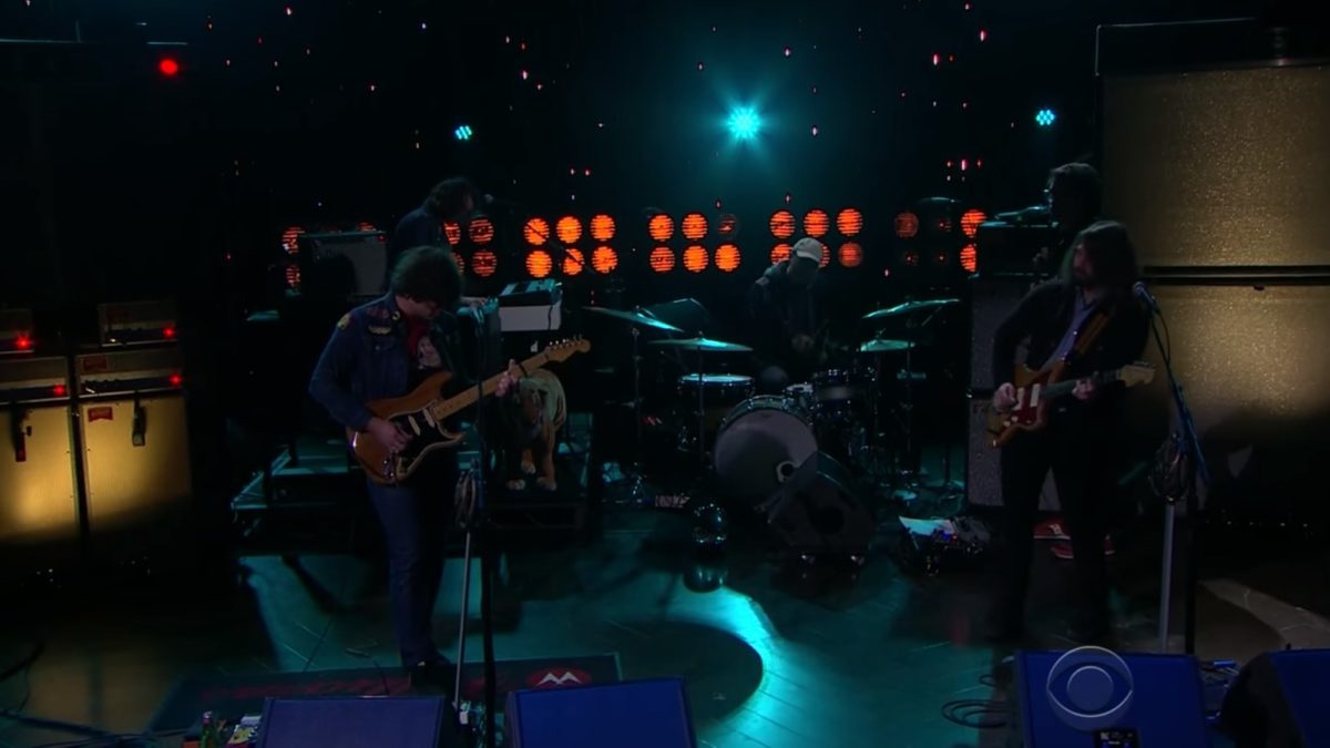 Ryan Adams Performs On 'The Late Late Show'