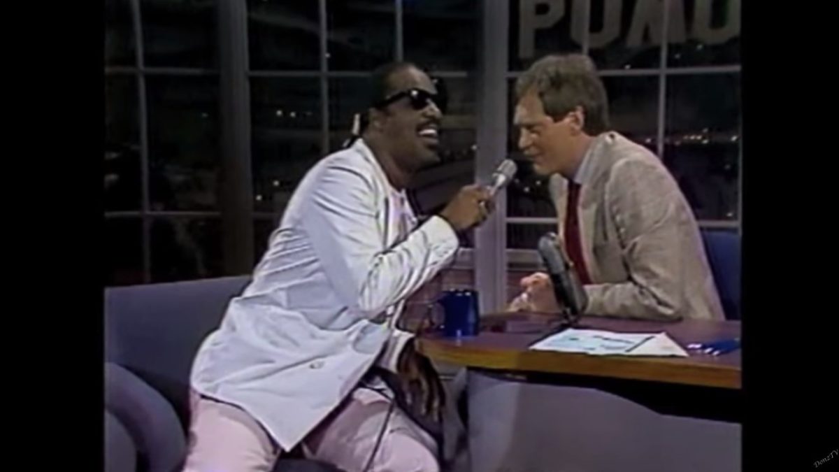 Stevie Wonder Makes 'Late Night With David Letterman' Debut On This Date In 1985