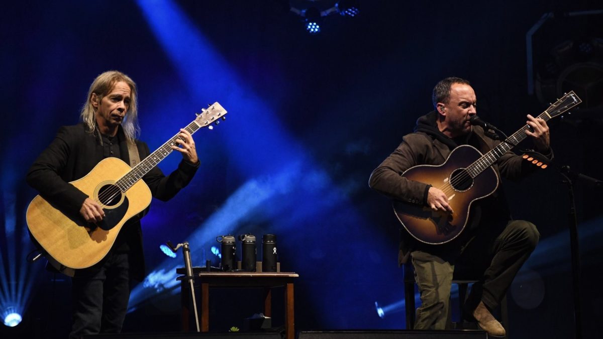 Dave Matthews & Tim Reynolds Welcome Hamilton de Holand & Ben The Sax Guy In Wantagh