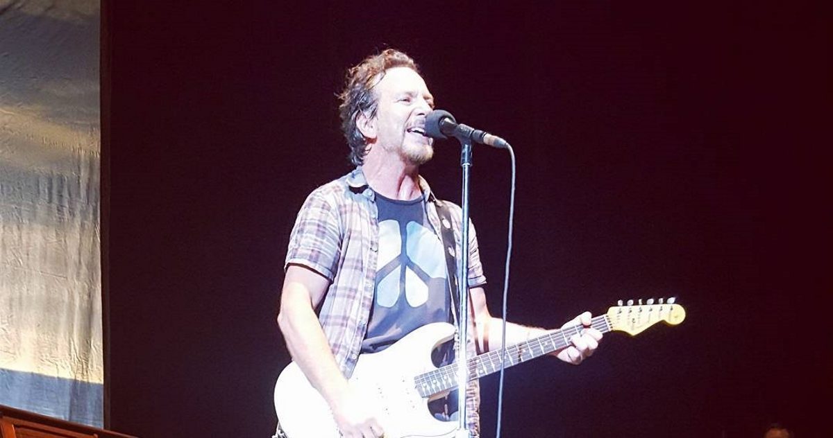 Eddie Vedder London Instagram Crop