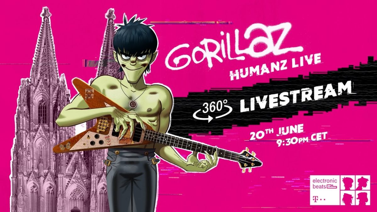 Gorillaz Announce 360° Live Webcast