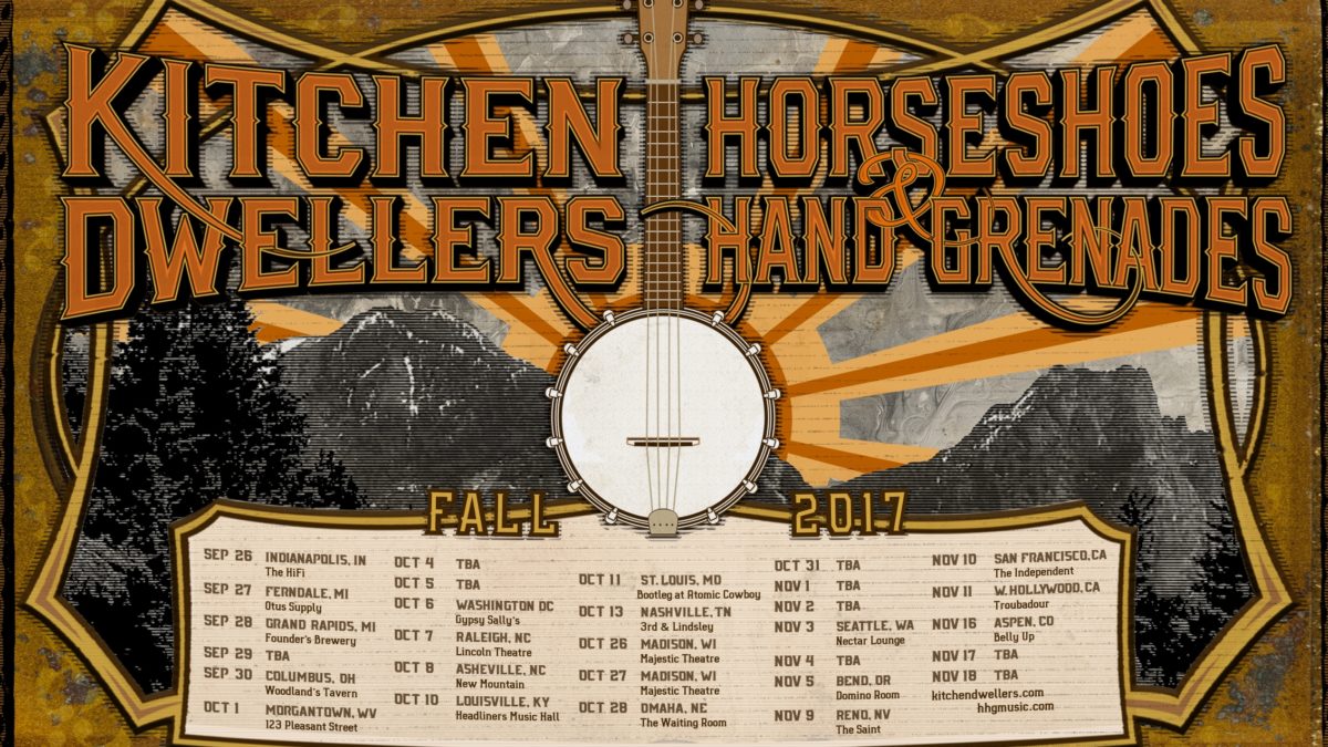 Horseshoes & Hand Grenades And Kitchen Dwellers Announce Co-Headlining Fall Tour