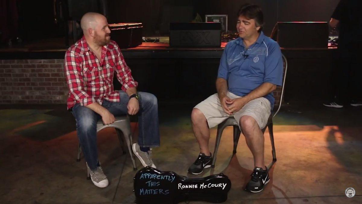 Ronnie McCoury Appears On 'Apparently This Matters'
