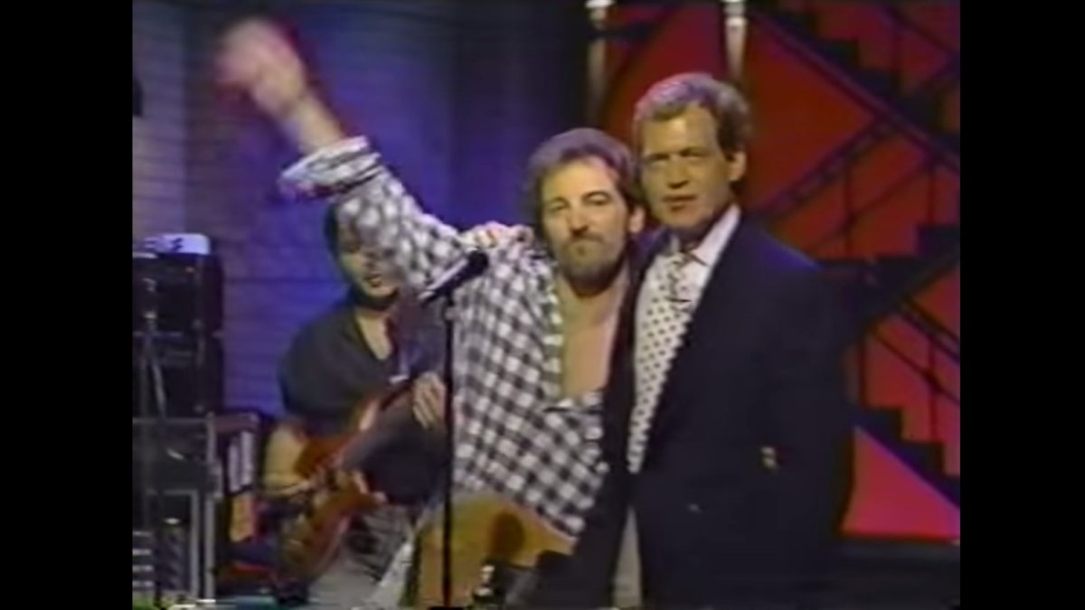 Bruce Springsteen Helps David Letterman Say Farewell To 'Late Night' On This Date In 1993
