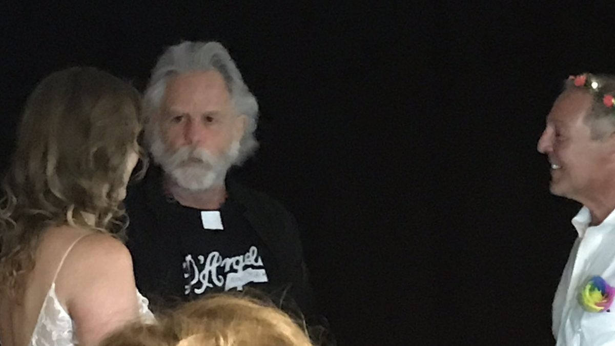 Bob Weir Officiates Wedding Backstage At Citi Field Dead & Company Show