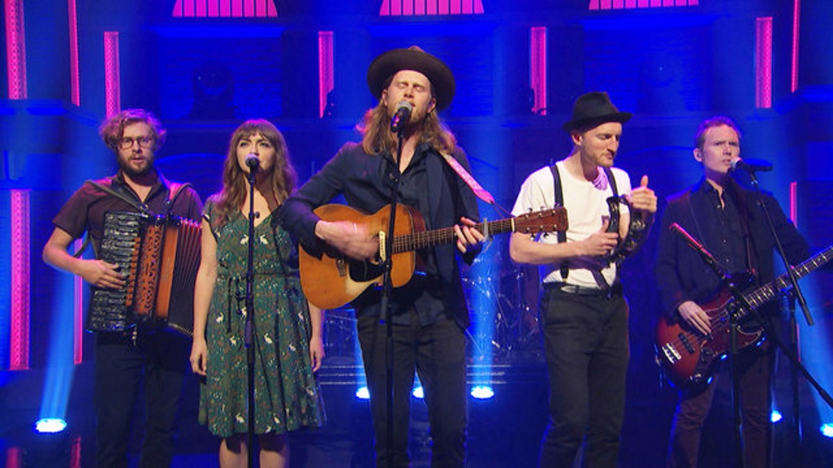 The Lumineers Perform Two For 'Late Night With Seth Meyers' - Including Tom Petty Cover