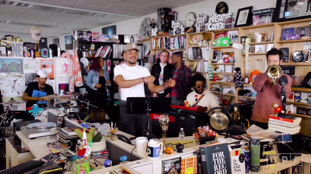 Chance The Rapper Performs NPR Music ‘Tiny Desk Concert’