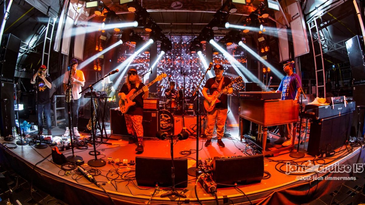 Pro-Shot Video: Lettuce Performs 'Purple Cabbage' Aboard Jam Cruise 15