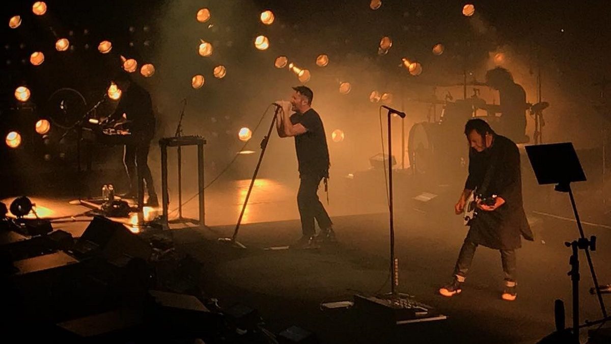 Nine Inch Nails Offers Live Debuts & David Bowie Tribute At First Live Show Since 2014