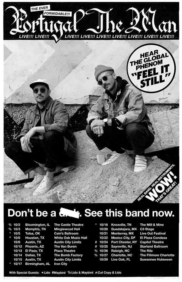 Portugal The Man Fall 2017 Poster