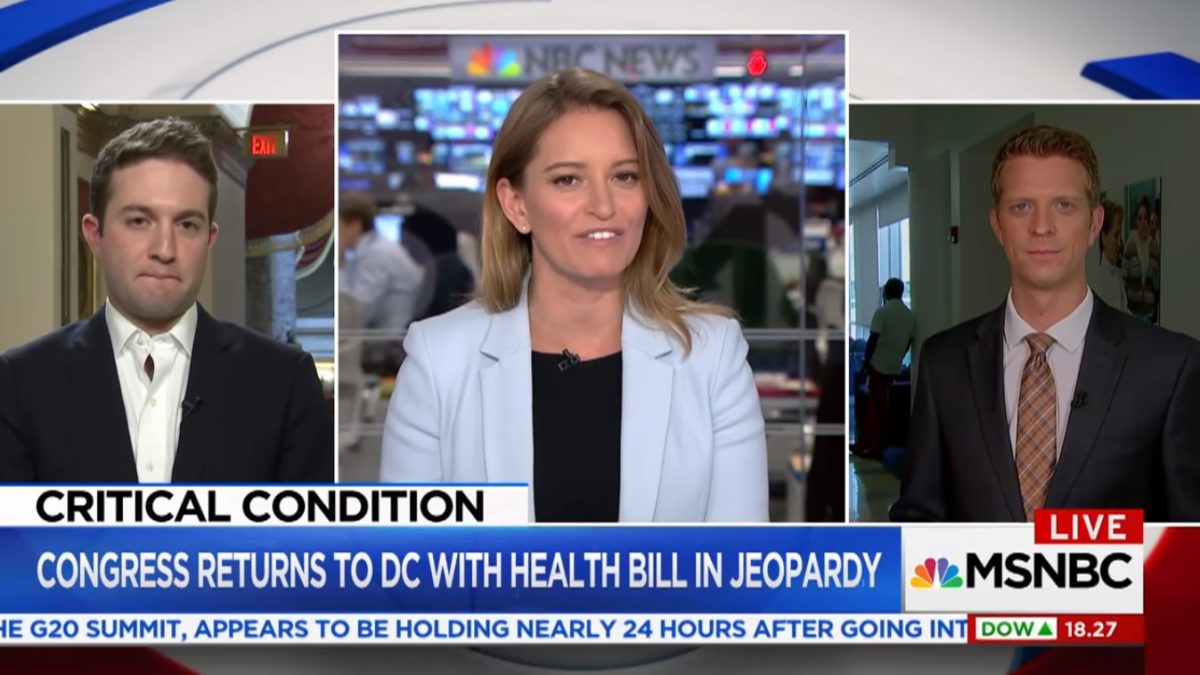 Once Again Katy Tur & Jake Sherman Exchange Phish References On MSNBC
