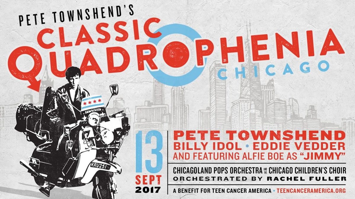 Eddie Vedder To Perform At Chicago Pete Townshend's Classic Quadrophenia Concert
