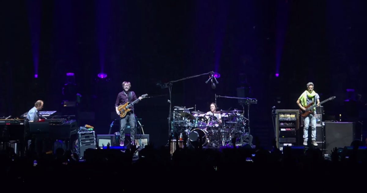 Phish MSG Night 13 Screengrab Tramps