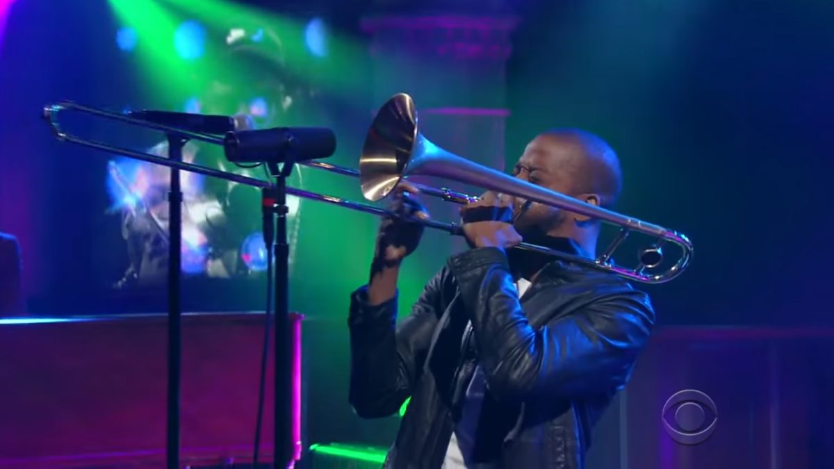 Trombone Shorty Performs On ‘The Late Show’