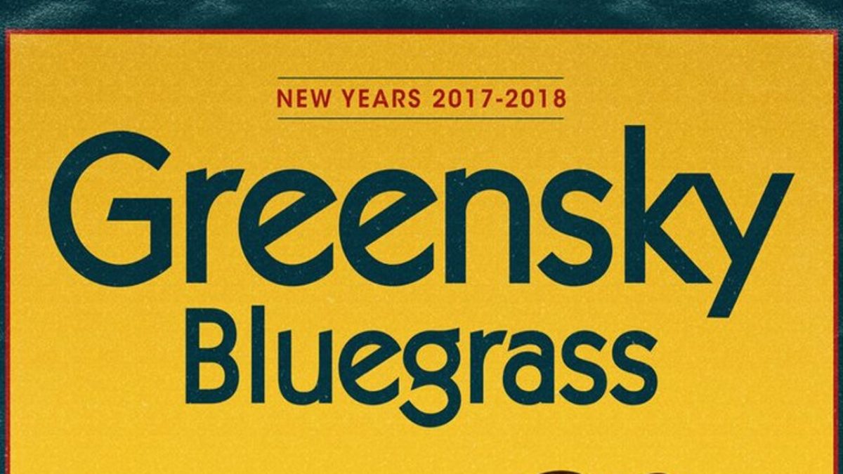 Greensky Bluegrass Announces 2017 - 2018 New Year's Run