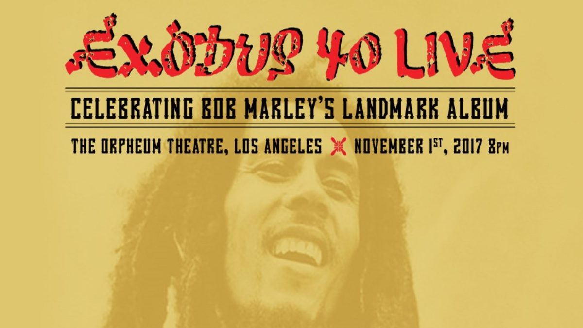 'Exodus 40 Live' To Celebrate Landmark Bob Marley Album With All-Star Lineup