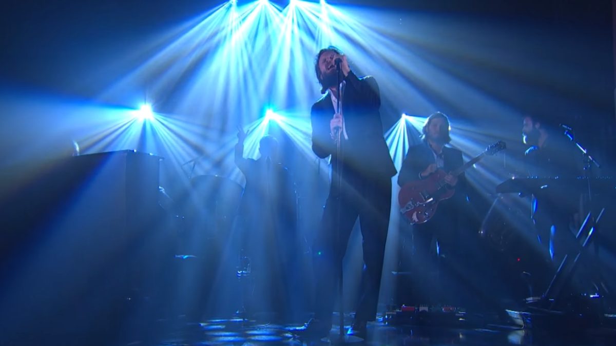Father John Misty Appears On ‘Late Night’ & Announces Free Webcast From The Cap