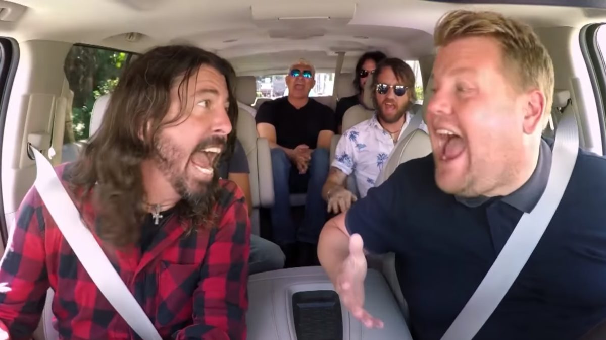 Foo Fighters Join James Corden For ‘Carpool Karaoke’