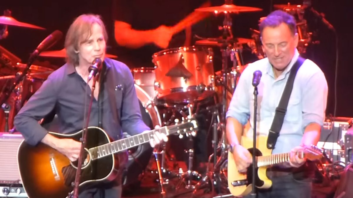 Bruce Springsteen Joins Jackson Browne & Little Steven At Laid Back Festival In New Jersey