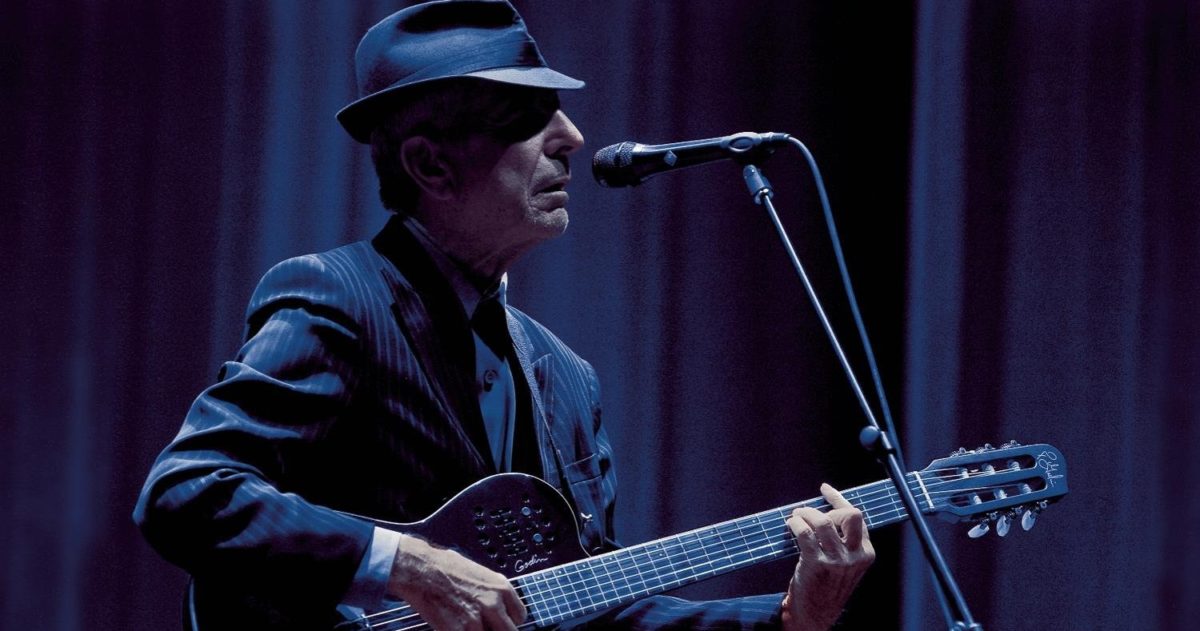 Leonard Cohen Live Album Cover Crop