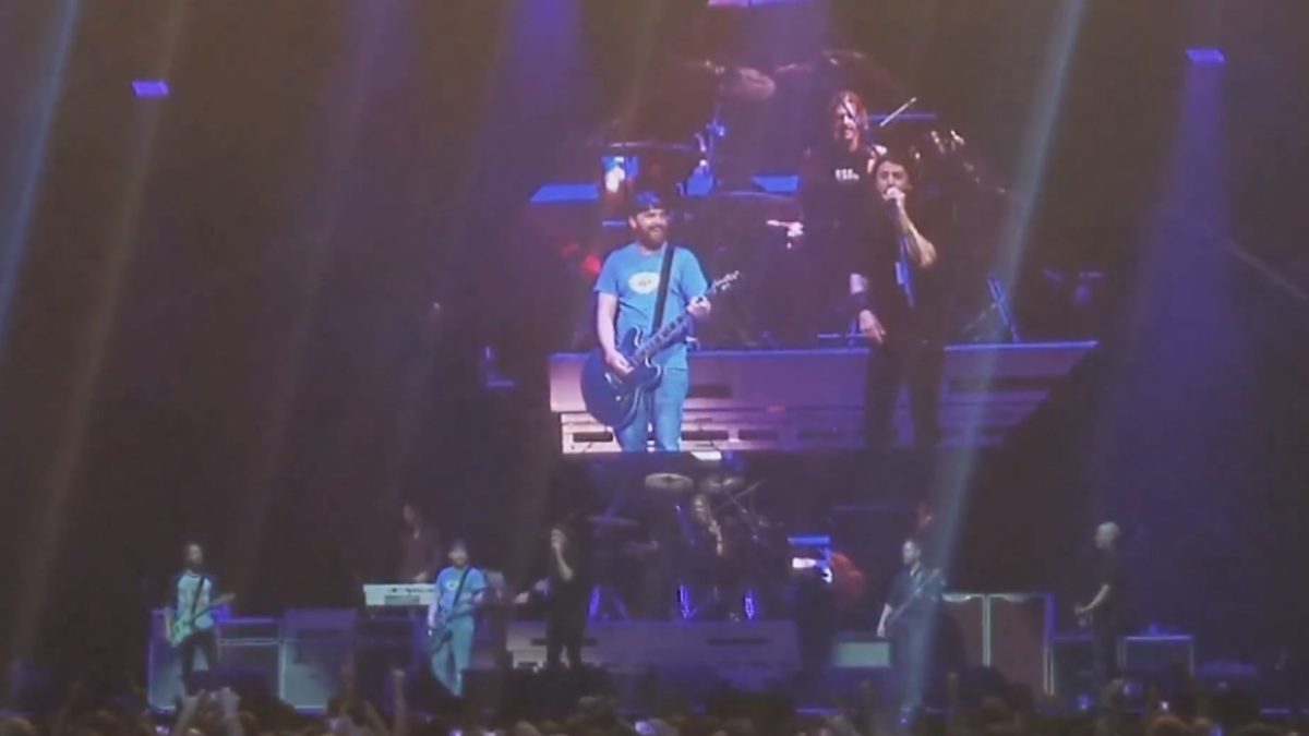 Foo Fighters Invite Fan Celebrating Birthday To Play Guitar On 'Big Me' In Birmingham
