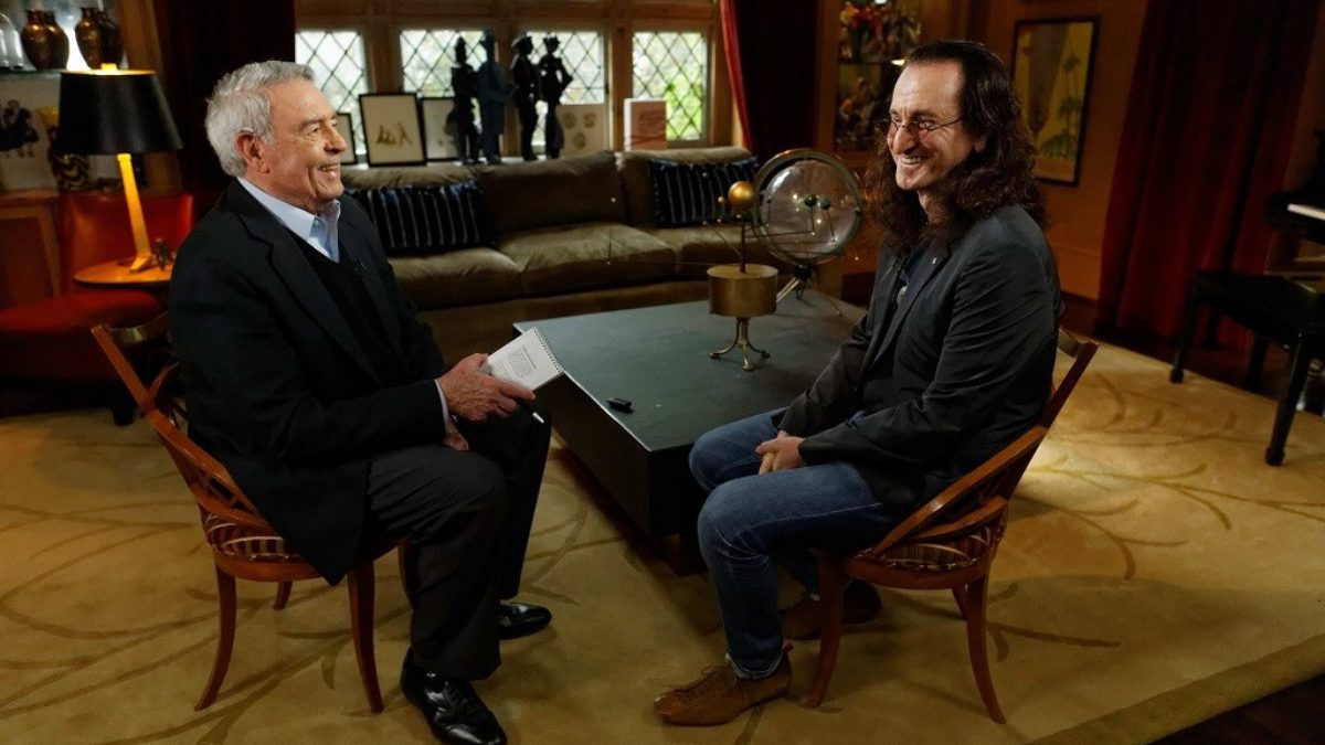 Geddy Lee Talks Rush Future Plans With Dan Rather
