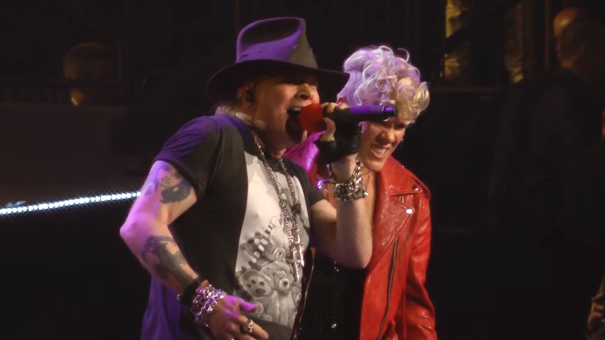 P!nk Joins Guns N’ Roses At Madison Square Garden
