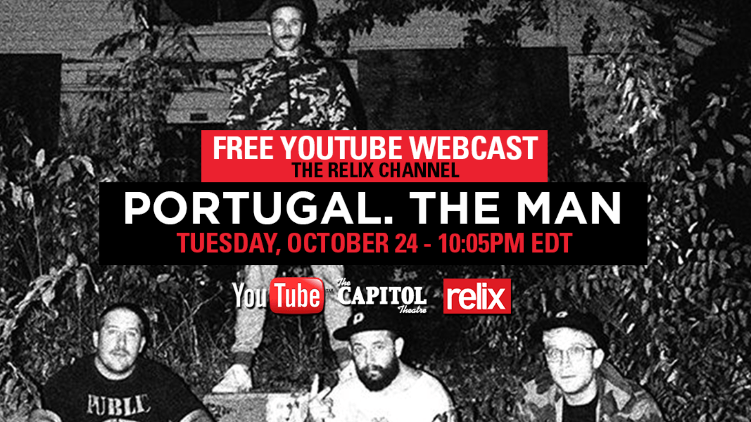 Portugal. The Man Announces Free Capitol Theatre Webcast