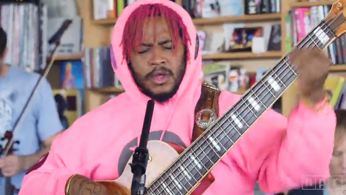 Thundercat Performs NPR 'Tiny Desk Concert'