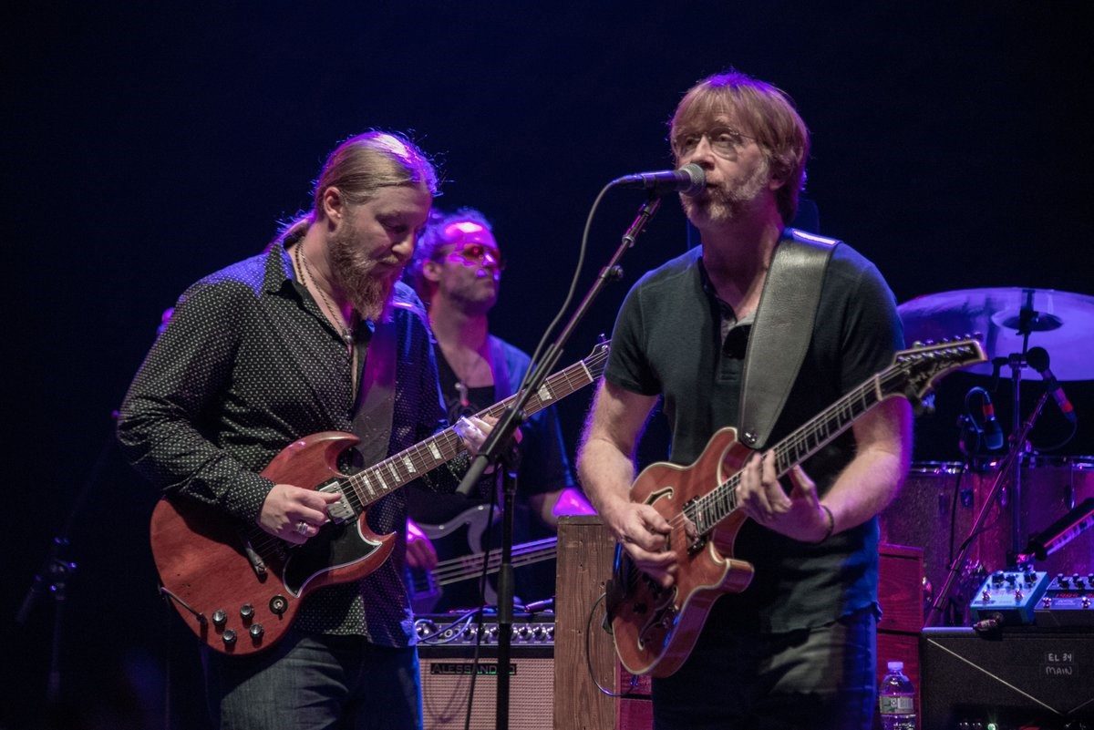 Trey Anastasio Derek Trucks 2017 Beacon Twitter