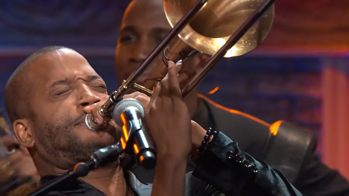 Trombone Shorty Covers Allen Toussaint On ‘The Late Show’
