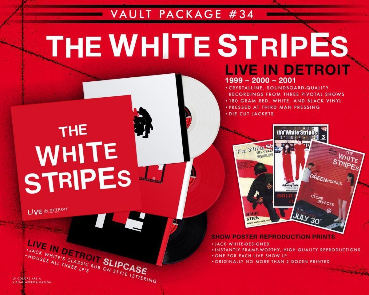 White Stripes Detroit Cover