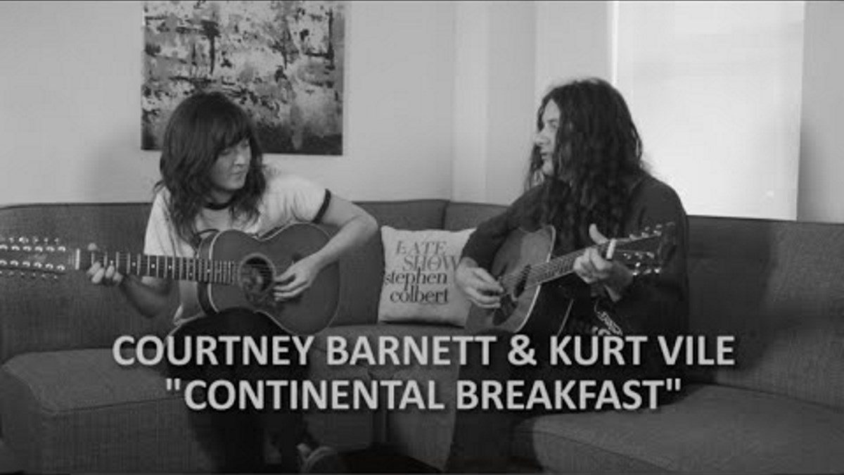 Courtney Barnett & Kurt Vile Perform On ‘The Late Show’