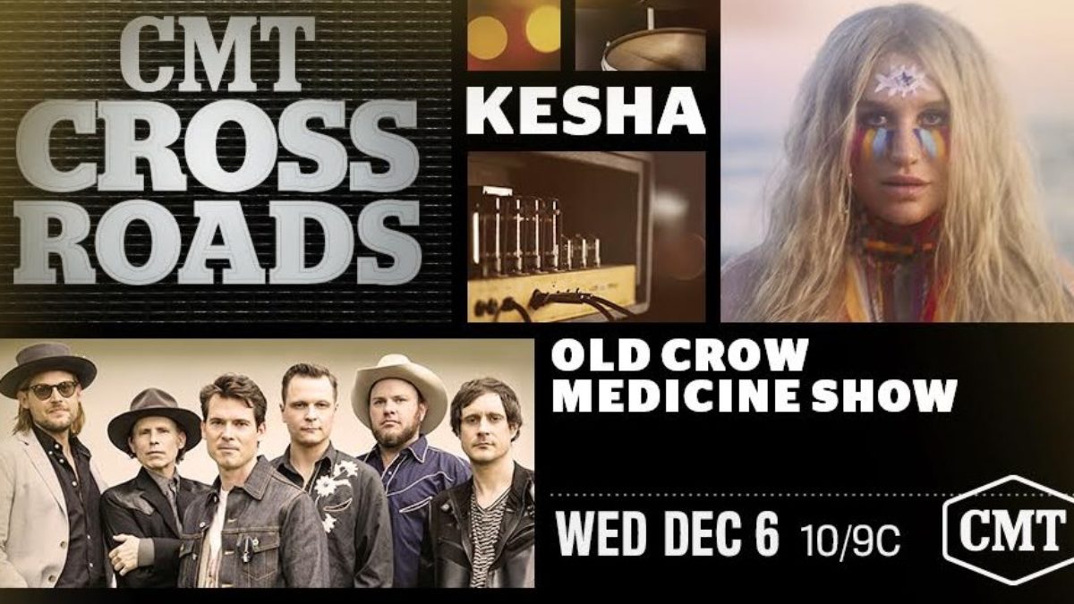 Old Crow Medicine Show To Team Up With Kesha For 'CMT Crossroads'
