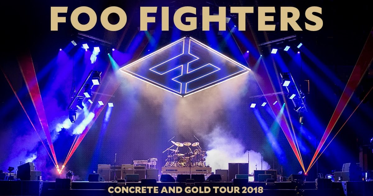 Foo Fighters Tour Poster Crop