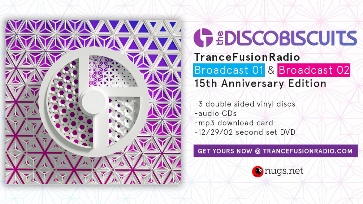 The Disco Biscuits Release TranceFusionRadio Broadcast 01 & 02 Vinyl Box Set