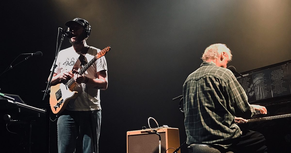 Bon Iver Bruce Hornsby Instagram Crop