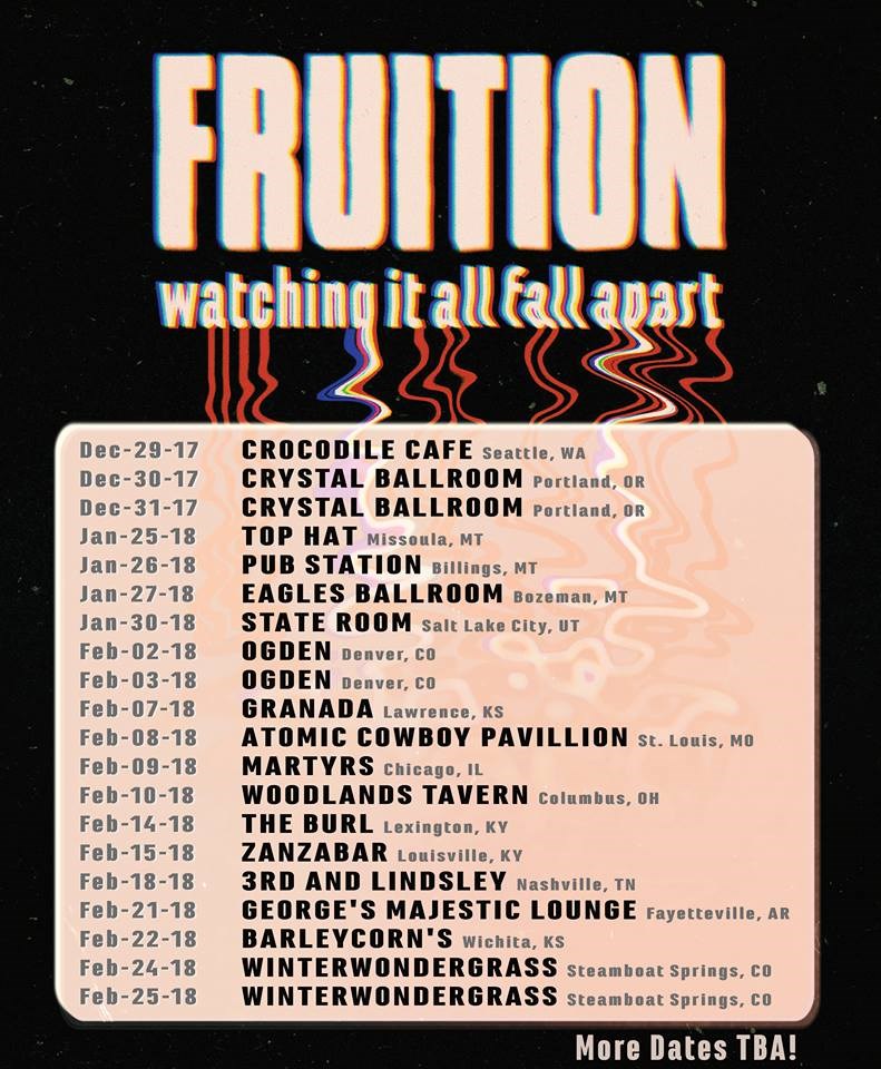 Fruition Announces New Album, Shares Single & Confirms 2018 Winter Tour