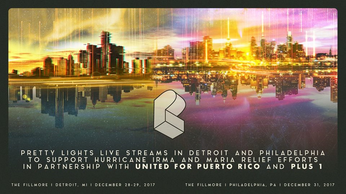 Pretty Lights Announces Free New Year's Run Webcasts To Aid Puerto Rico Hurricane Relief